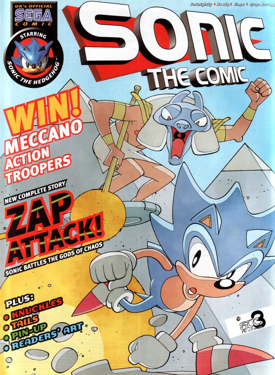 Sonic - The Comic Issue No. 169 Comic cover page